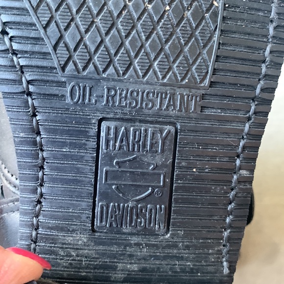 Harley Davidson Leather Riding Boots - Picture 11 of 13